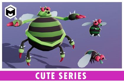 Housefly Icky Junk Evolution Pack Cute Series
