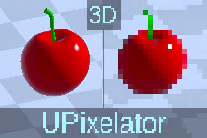UPixelator - Pixelize 3d Scenes