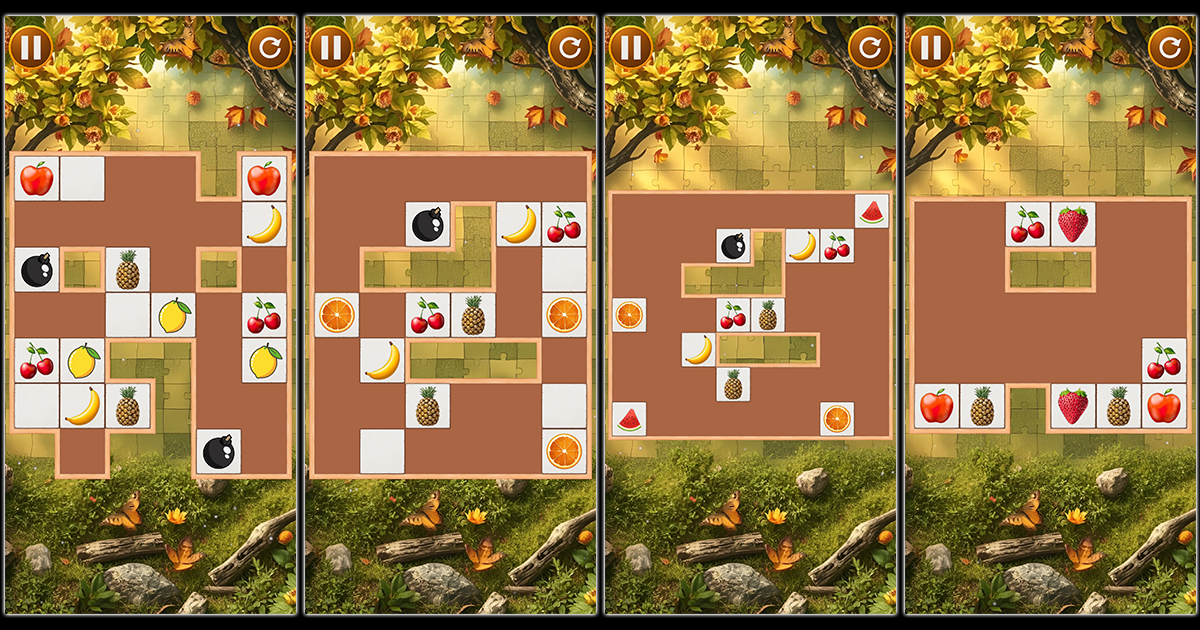 Fruit Slide - Brain Teasing Logic Puzzle Template for Mobile | Packs preview 2