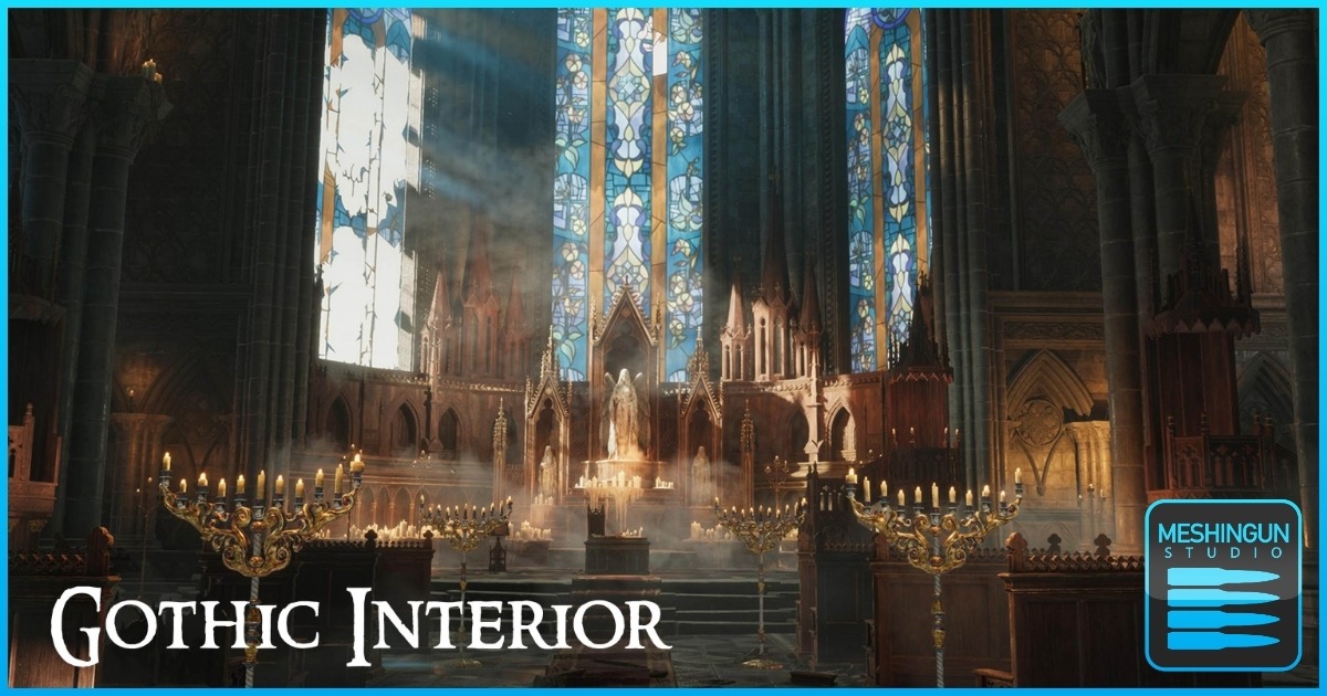 Gothic Interior Megapack preview 2