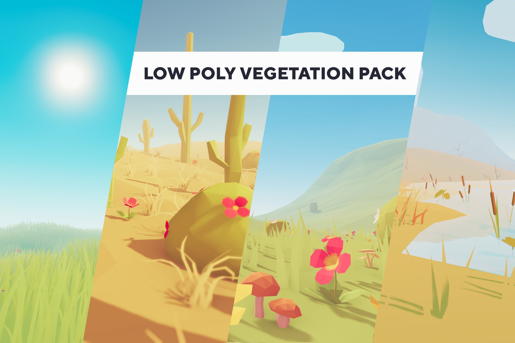 Low Poly Vegetation Pack