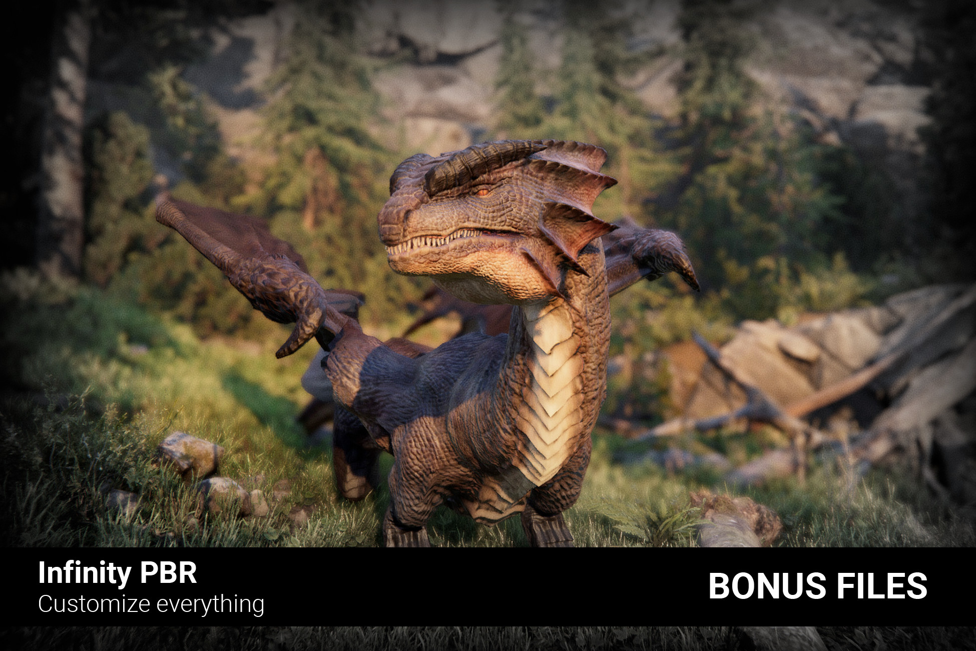 Dragons - Bonus Files 1 - Unreal, Concept Art, Solo Animations, Animation Rig, Dragon Eggs
