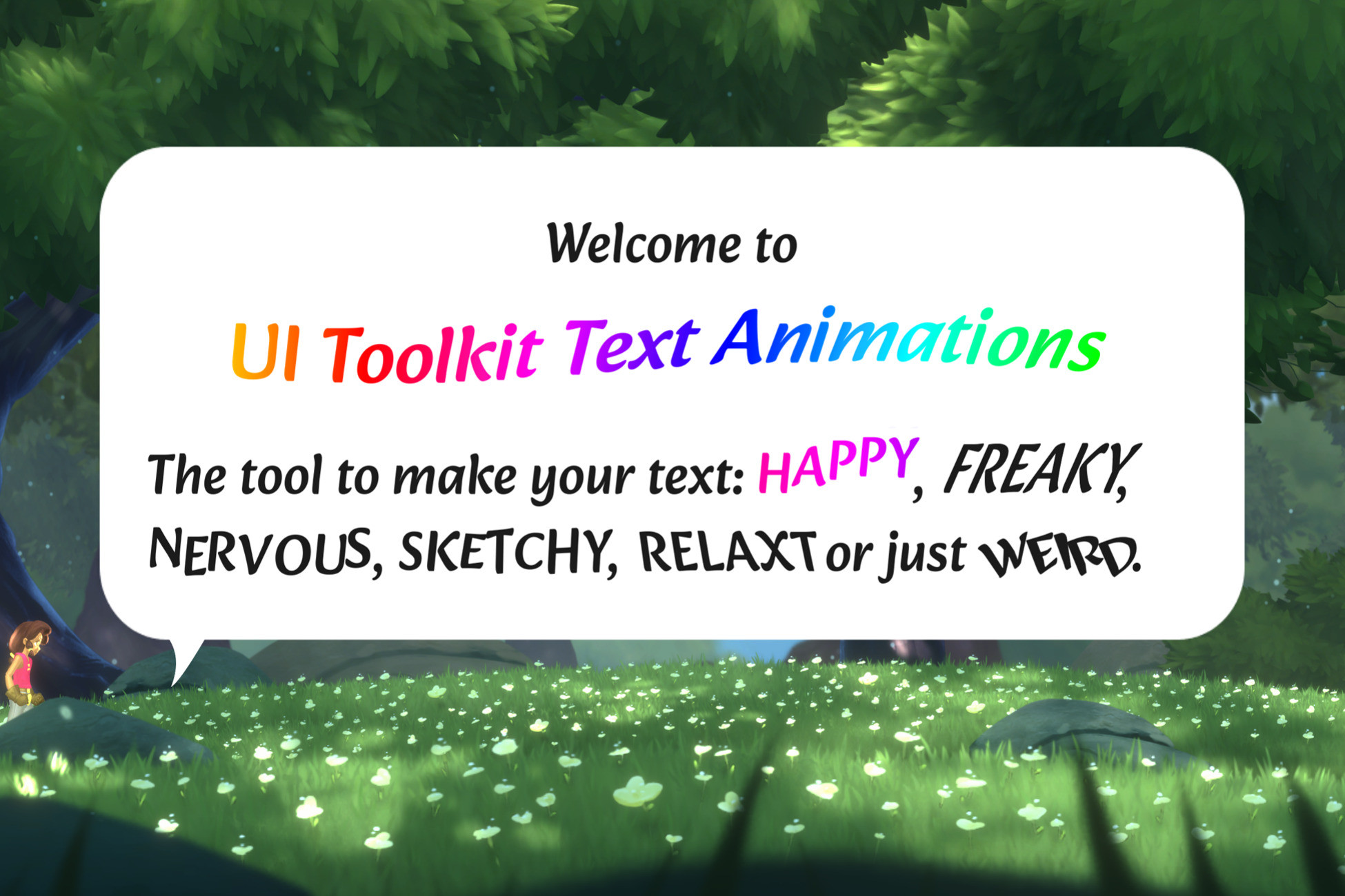 UI Toolkit Text Animation 1 preview 2