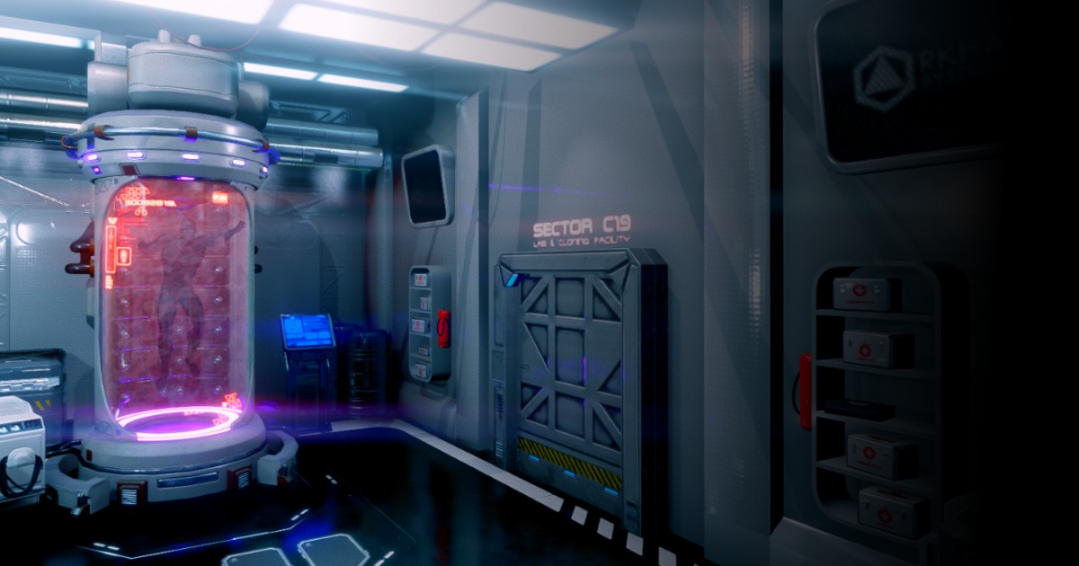 Sci-Fi Medical Tube preview 2