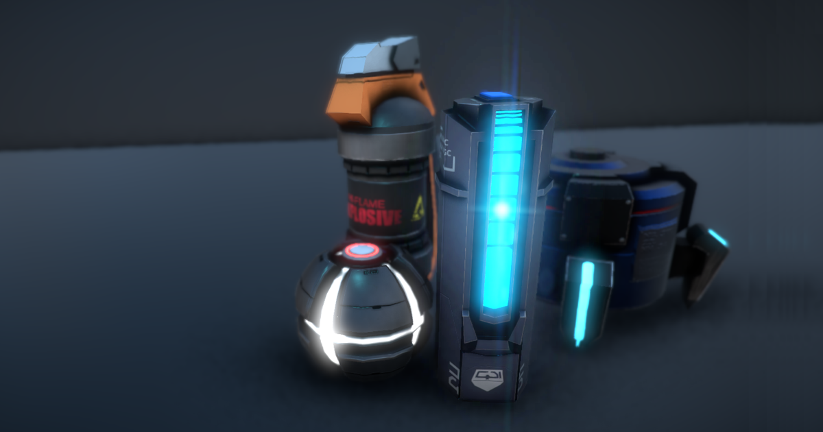 Sci-fi Explosives preview 2