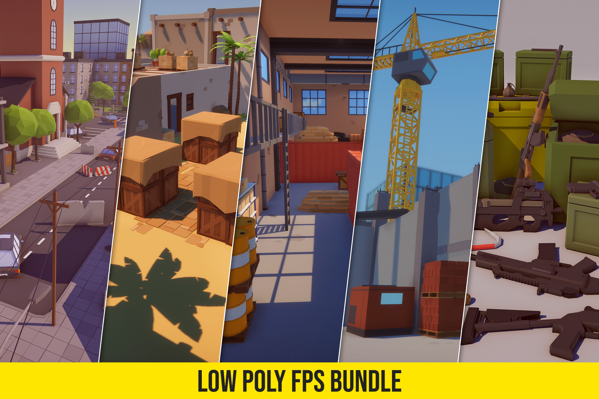 Low Poly FPS Bundle