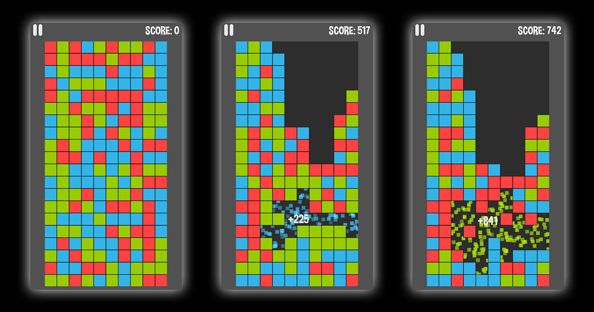 Color Blocks - brain teaser puzzle game - hyper casual game template | Packs preview 2