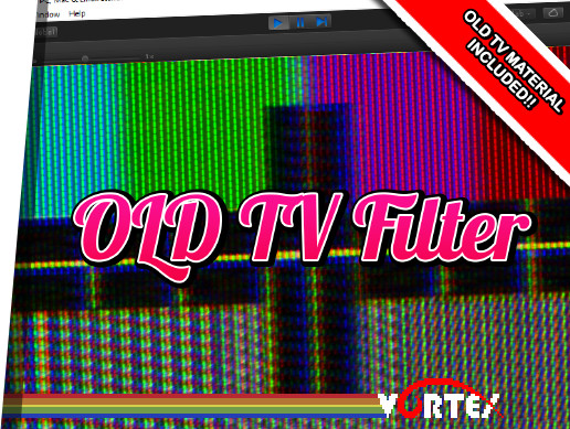 OLD TV Filter URP READY!