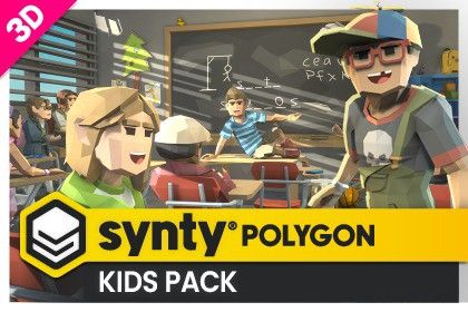 POLYGON - Kids Pack - Art by Synty