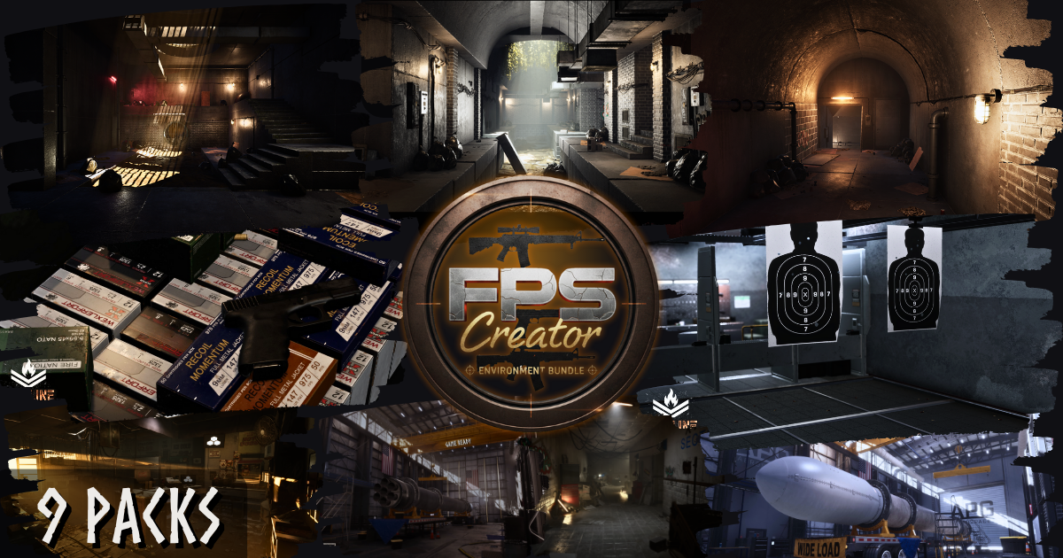 FPS Creator Environment Bundle | 3D Environments preview 2