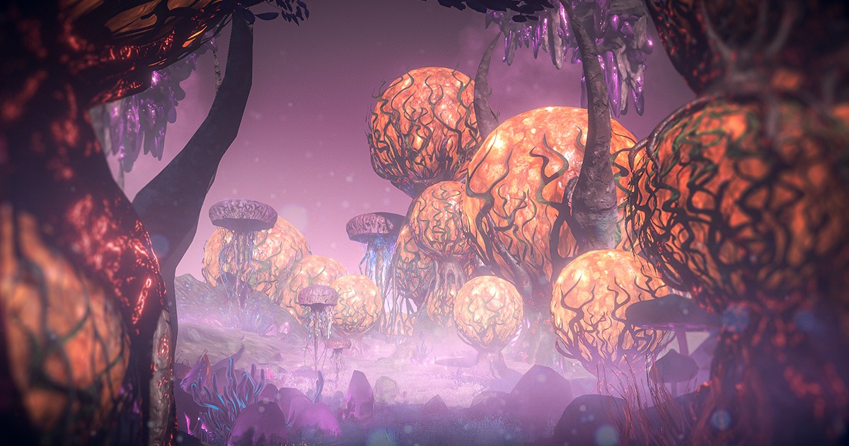 Alien Terrain Pack | 3D Landscapes preview 2
