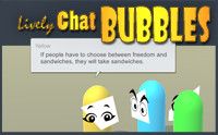 Lively Chat Bubbles