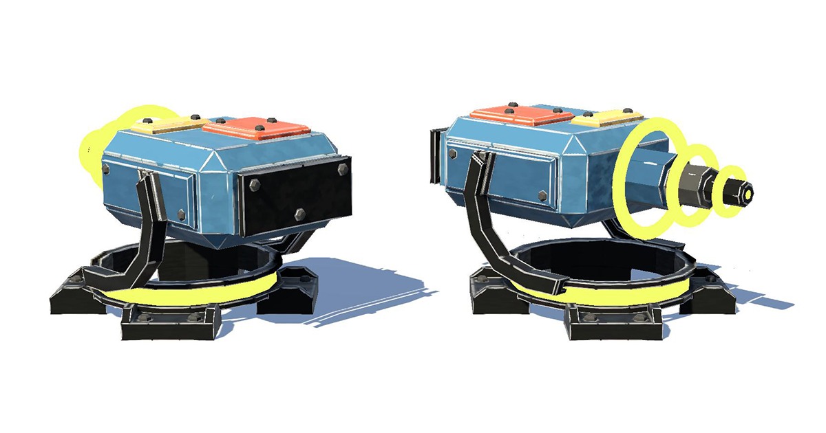 3D Defence Lazer Turret preview 2