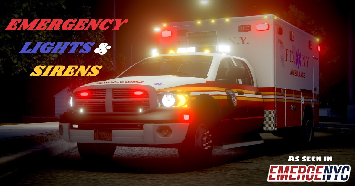 Emergency Lights & Sirens preview 2