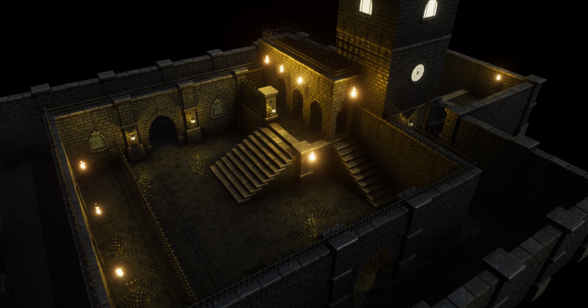 Medieval Environment and Props preview 2