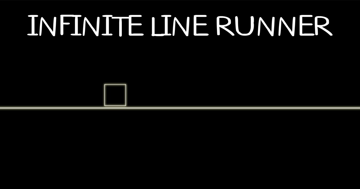 Infinite 2d line runner - avoid triangle obstacles - ready for release | Packs preview 2