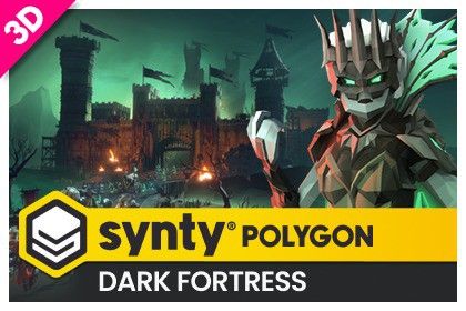 POLYGON - Dark Fortress Pack - Art by Synty