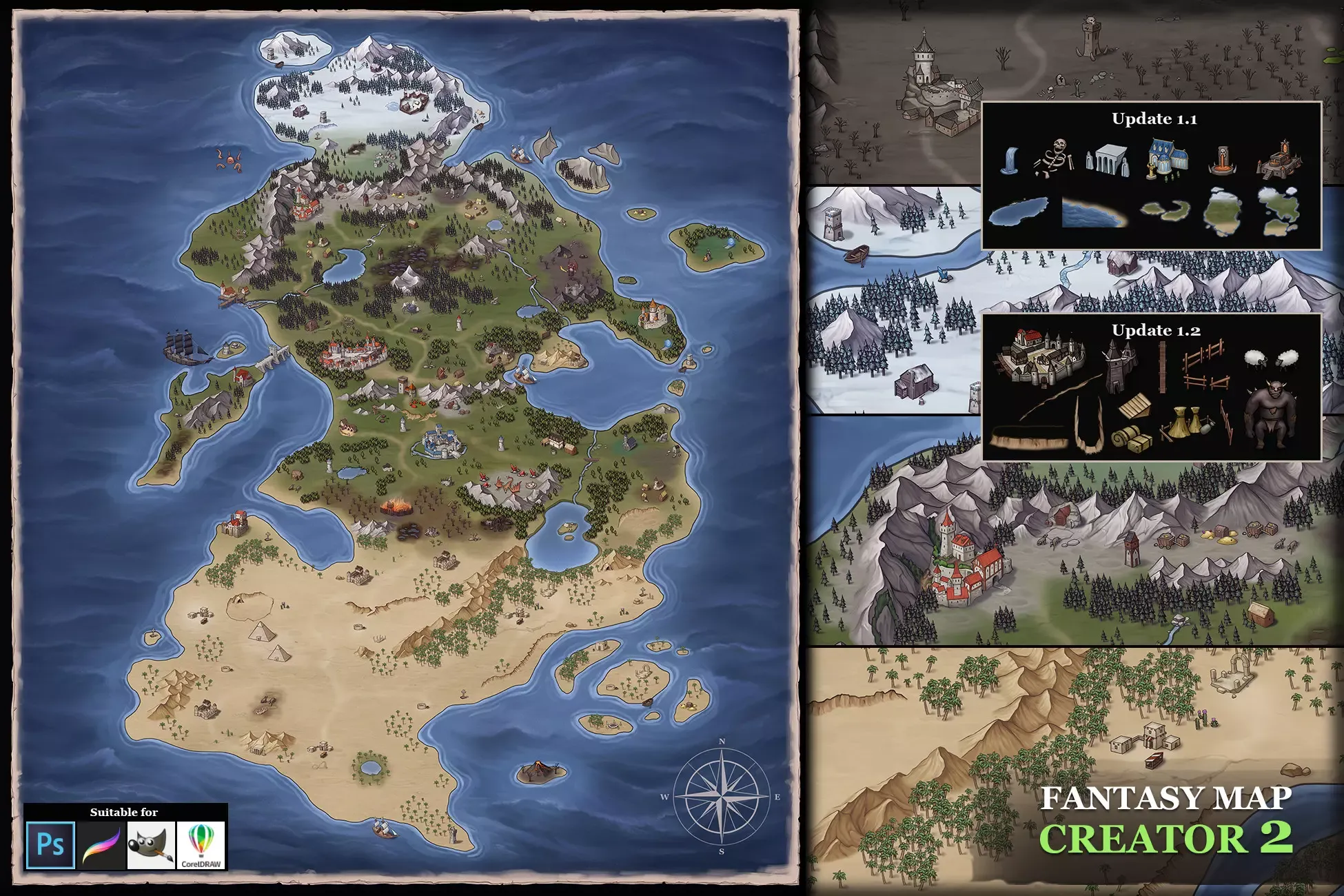 Fantasy Map Creator 2