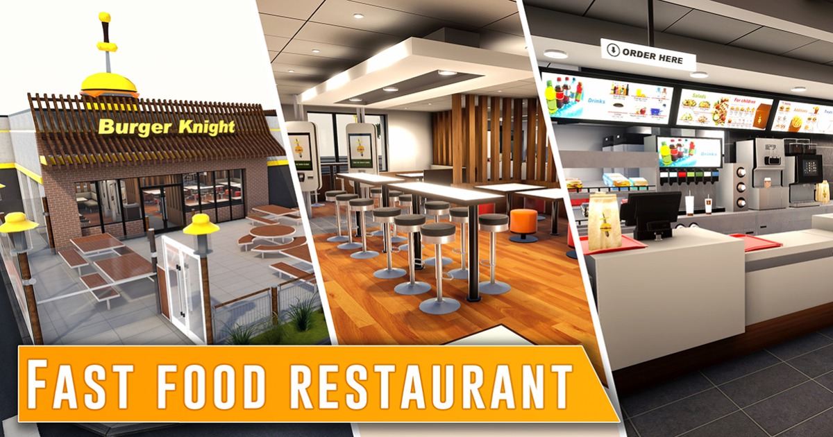 Complete Fast Food Restaurant preview 2