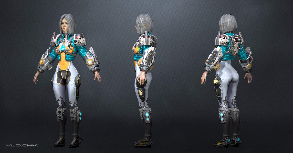 Zelda - Sci-Fi Girl preview 2