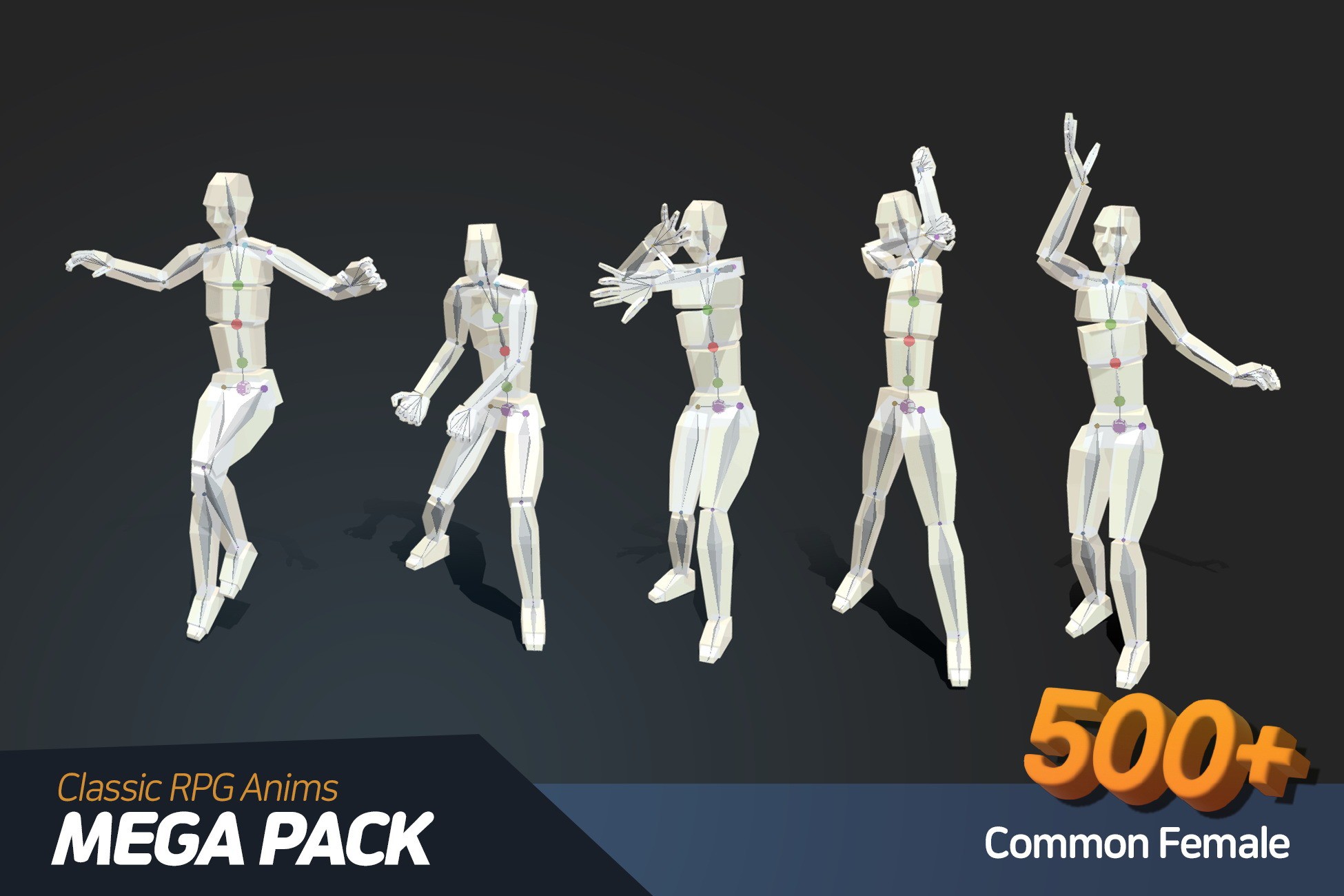 RPG Animation MEGA PACK [Common Female] preview 2