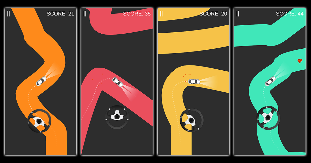 Skillful Driver - 2D Road Racer - Endless car driving game | Packs preview 2