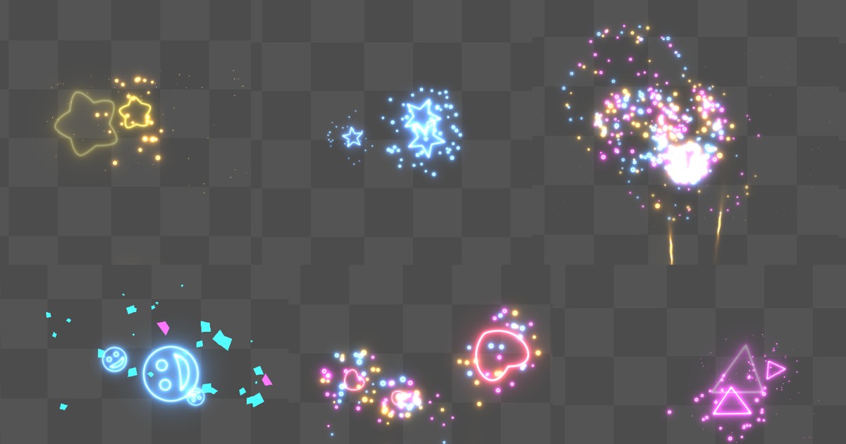 Fireworks Effect 2D