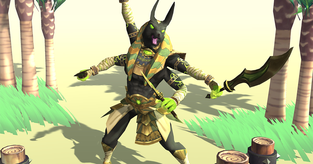 Egypt Pack - Anubis Boss preview 2