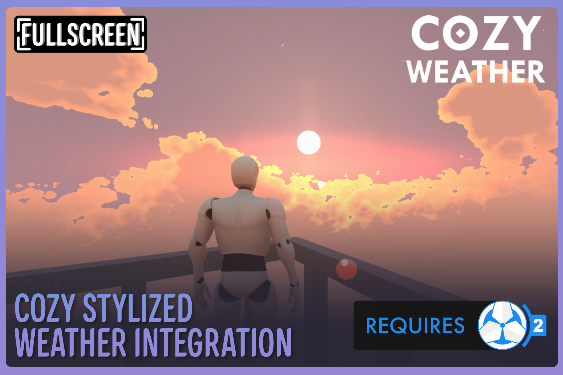 COZY Stylized Weather Integration | Game Creator 2 preview 2