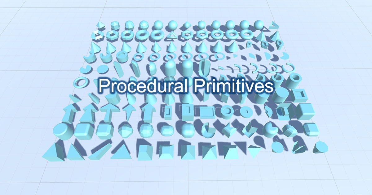Procedural Primitives preview 2