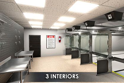 Shooting Range Interiors