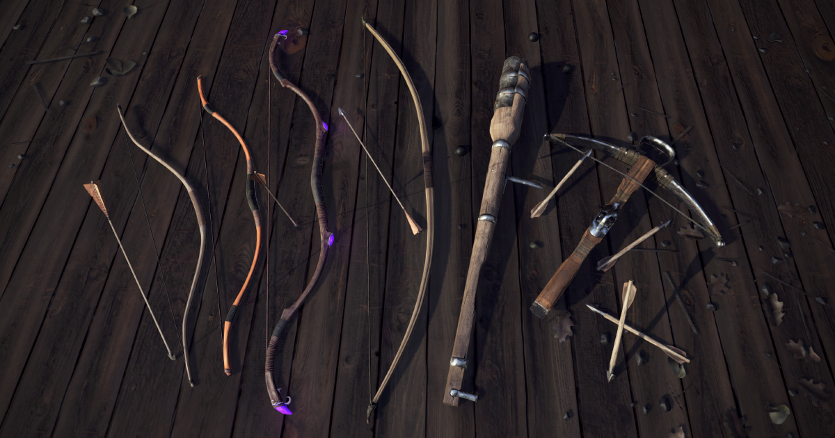 Medieval Ranged Weapons preview 2