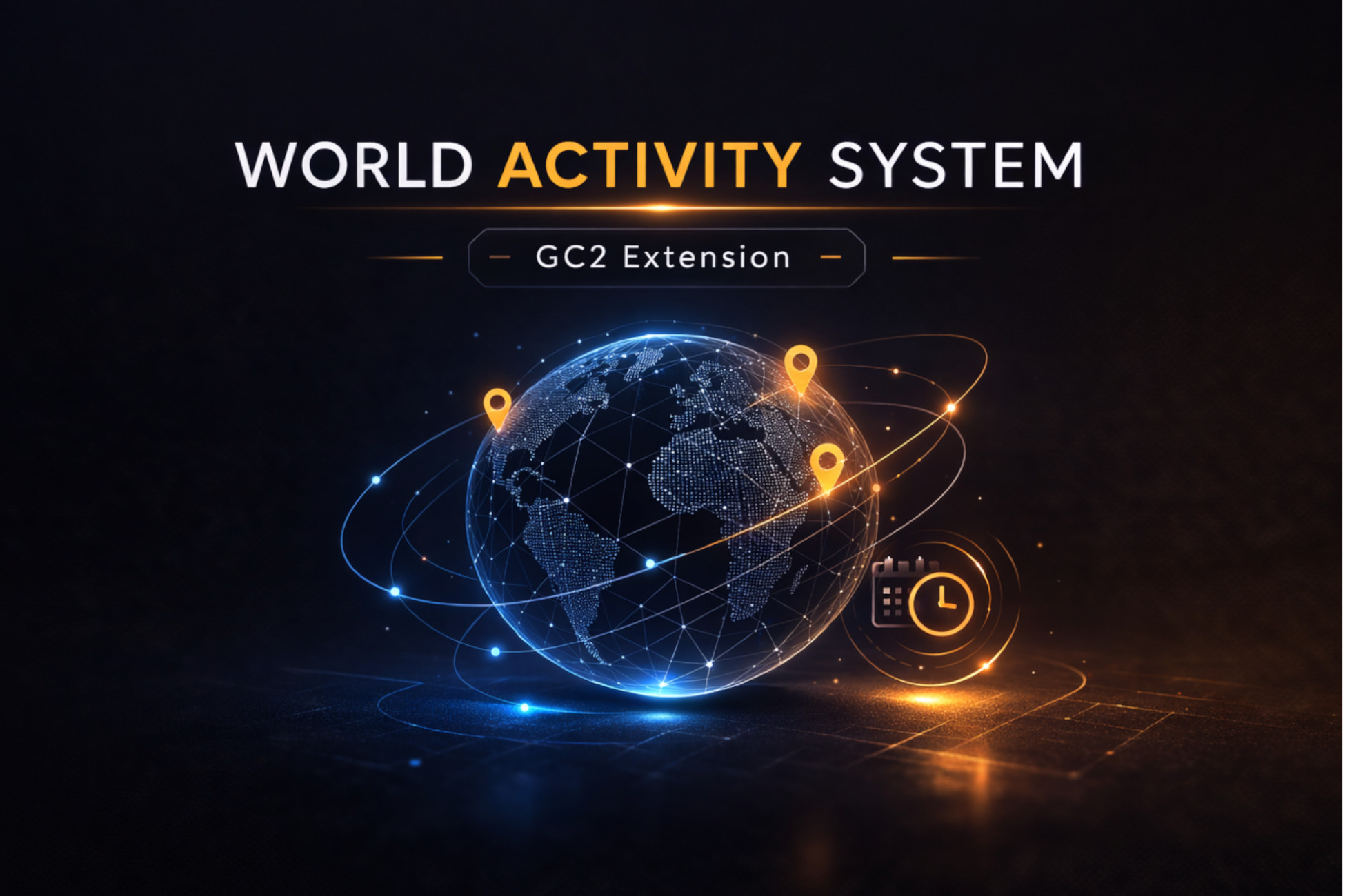 World Activity System for Game Creator 2