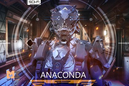 Female Soldier 01 (ANACONDA)