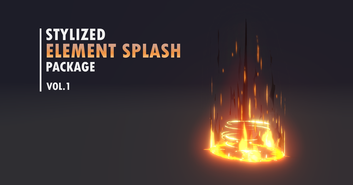 Stylized Element Splash Package vol.1