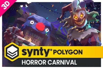 POLYGON - Horror Carnival Pack - Art by Synty