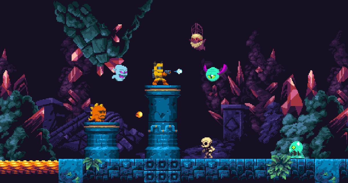 Super Grotto Escape Pack | 2D Environments preview 2