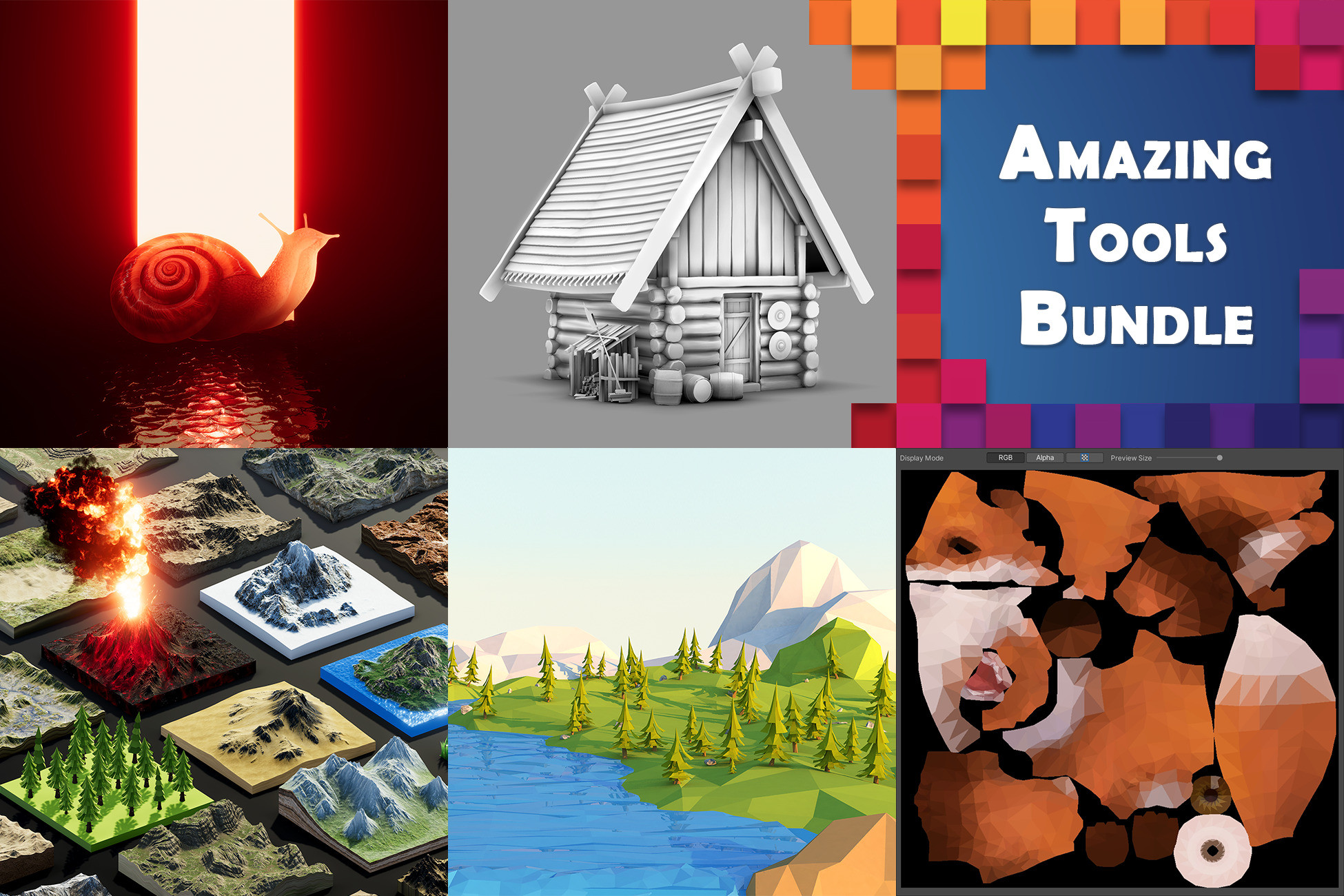 Amazing Tools Bundle | Modeling preview 2