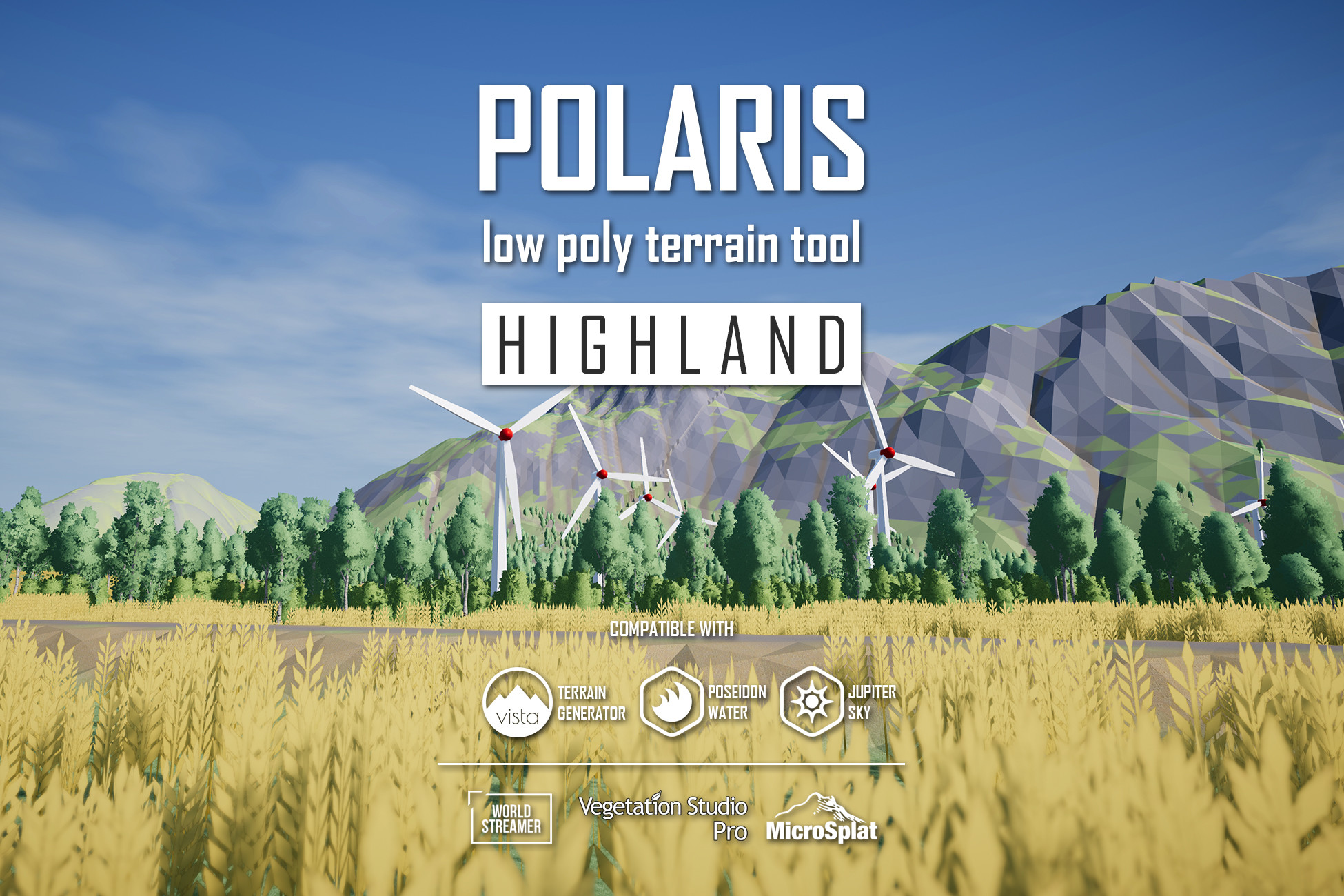 Polaris Highland - Low Poly Terrain Editor preview 2