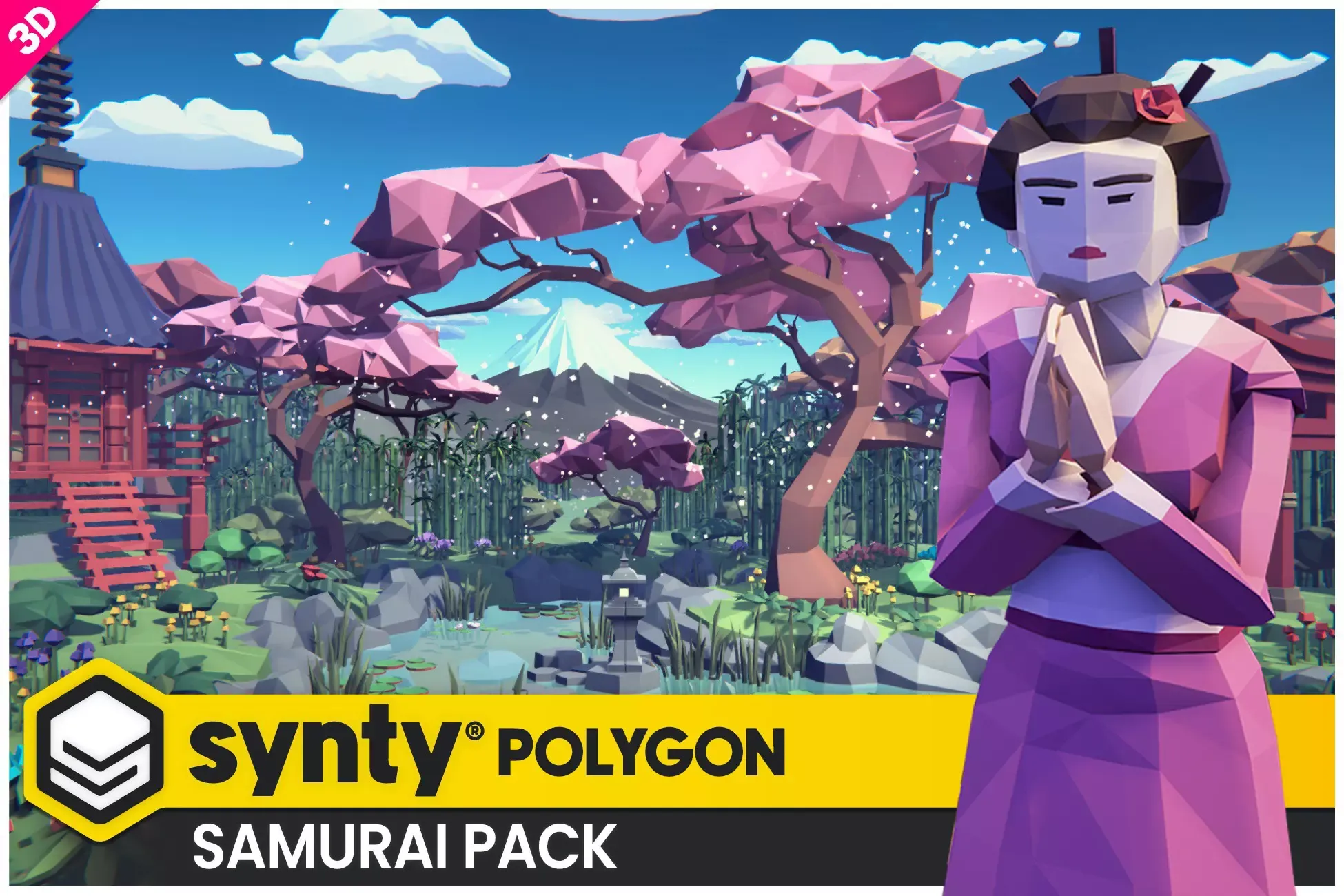 POLYGON - Samurai Pack - Art by Synty