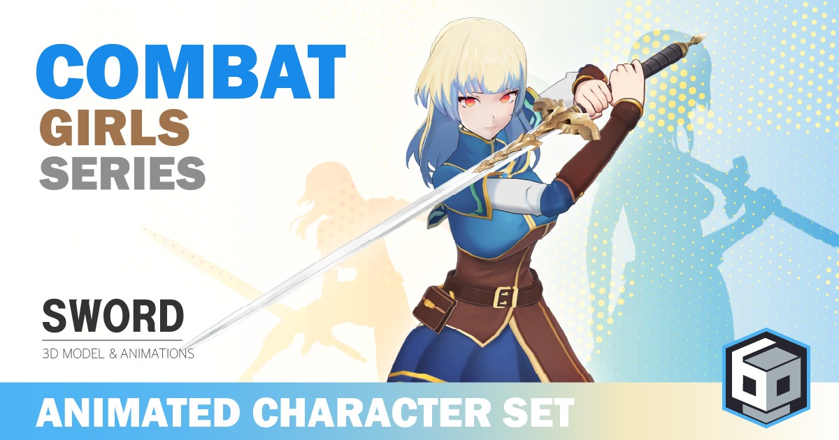 CombatGirls_SwordCharacterPack preview 2