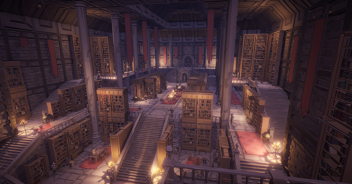 POLYGON - Fantasy Dungeon Map - Art by Synty | 3D Dungeons preview 2