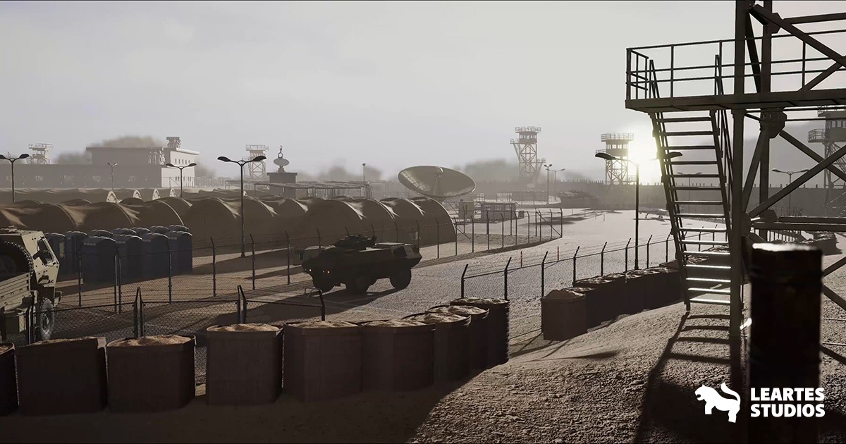 Military Base Megapack preview 2