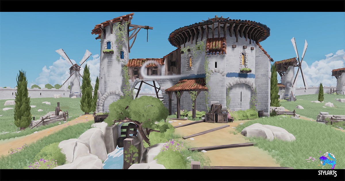 Stylized Fantasy Provencal preview 2