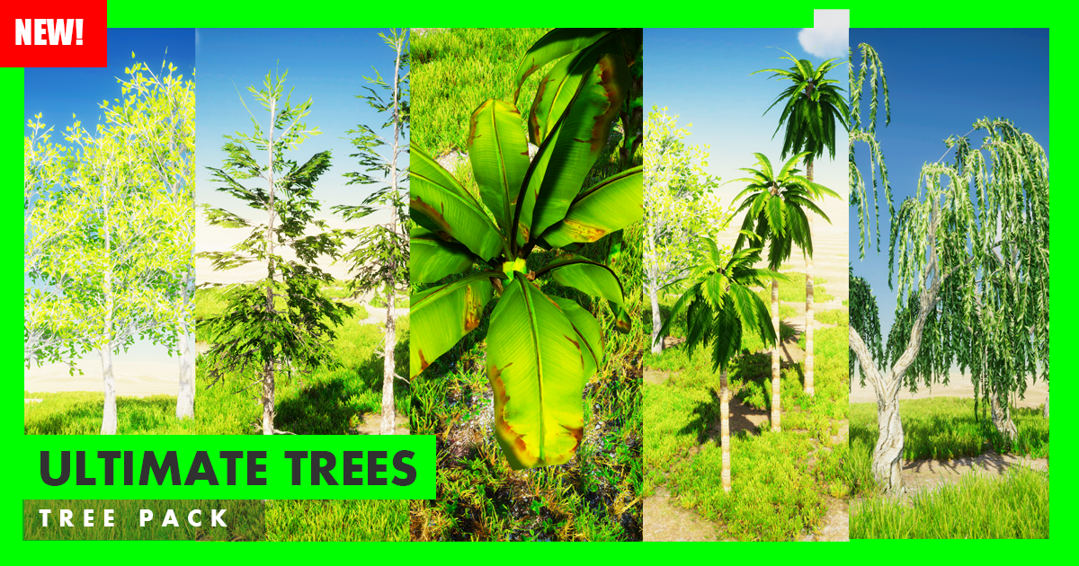 Realistic Trees Ultimate Pack | 3D Environments preview 2