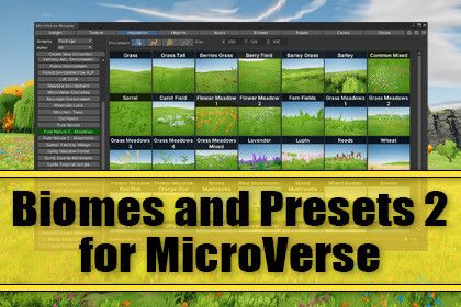 Biomes and Presets 2 for MicroVerse