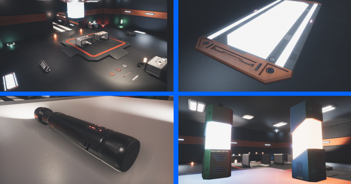 Sci-Fi Lamp Collection preview 2