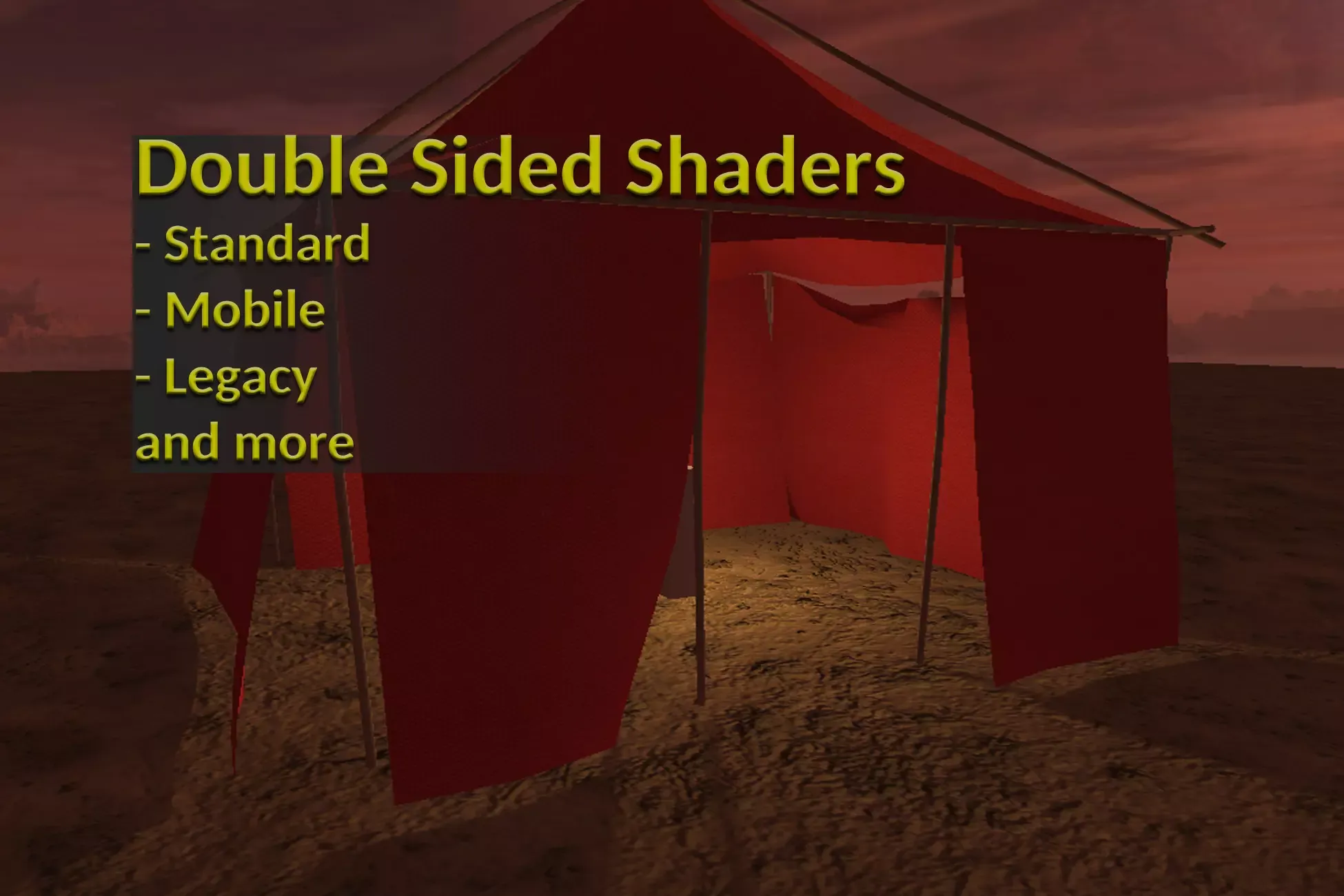 Double Sided Standard Mobile Legacy Shaders