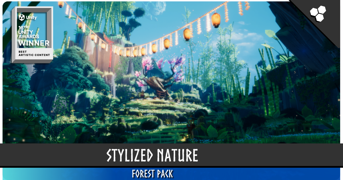 Stylized Nature (Nature, Forest, Stylized Forest, Forest Pack, Nature Pack) | 3D Fantasy preview 2