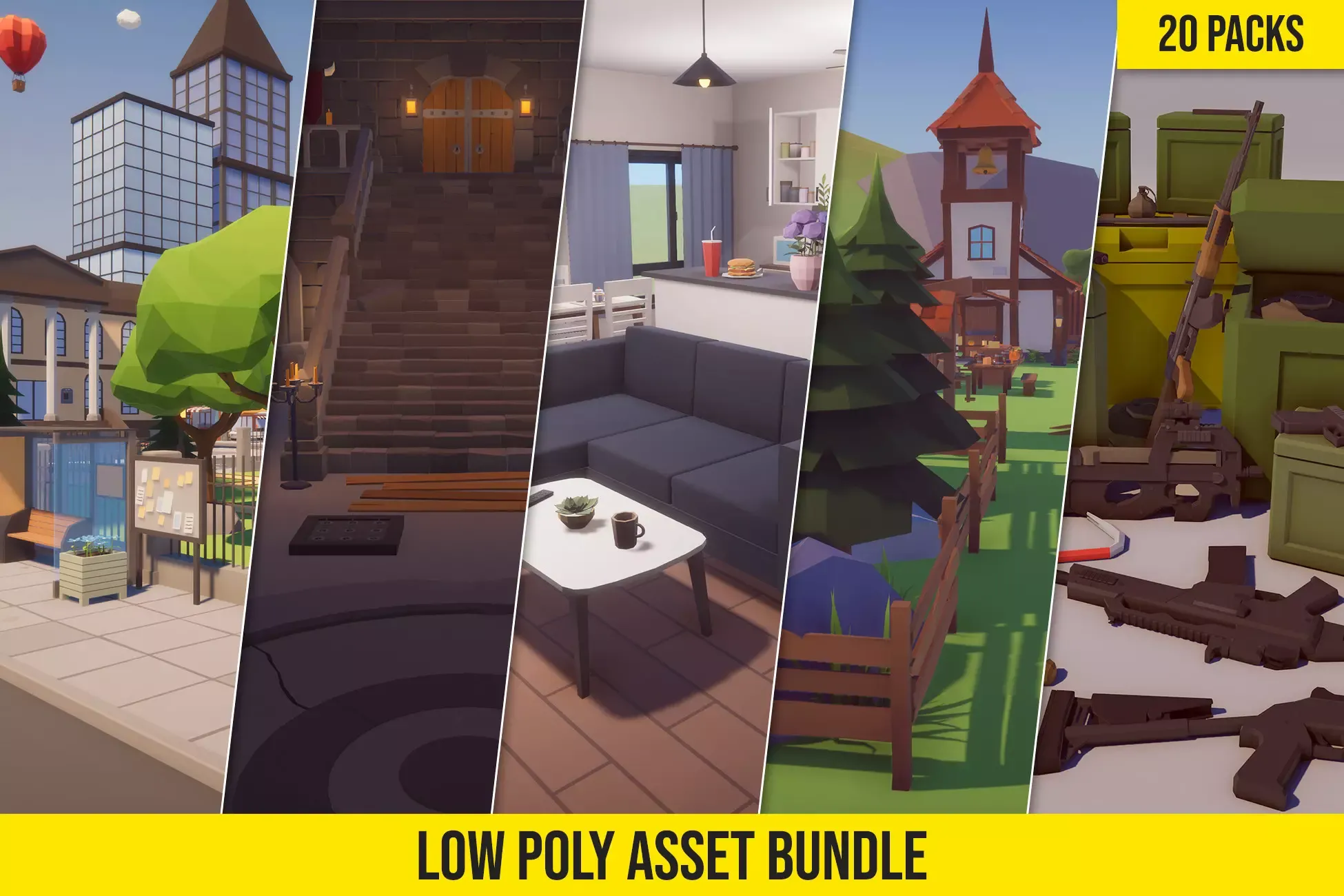 Low Poly Asset Bundle